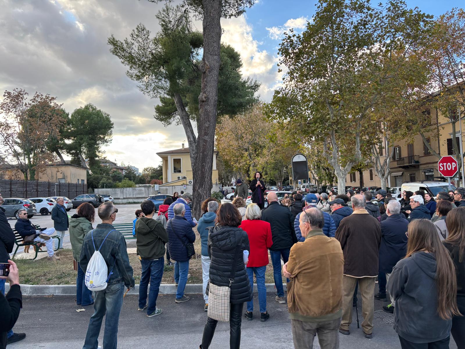 Nell'area ex ospedale