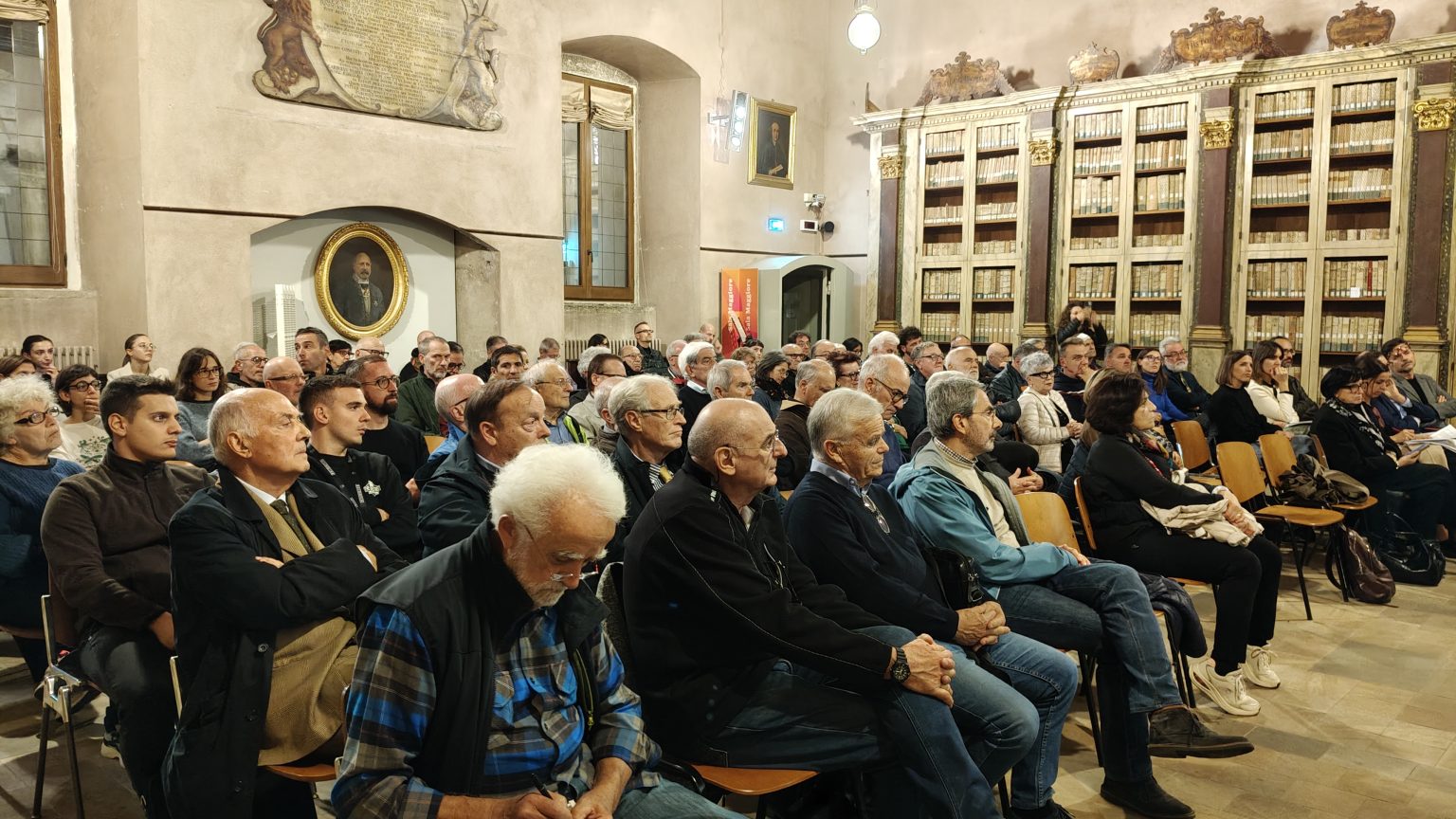 La platea in sala